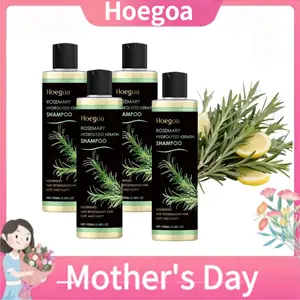 Hoegoa Rosemary & Keratin Shampoo 100ml - Moisturizing Plant-Based Shampoo for Soft, Voluminous Hair Hydrating Hydrate shampoo hair growth#Summervibes