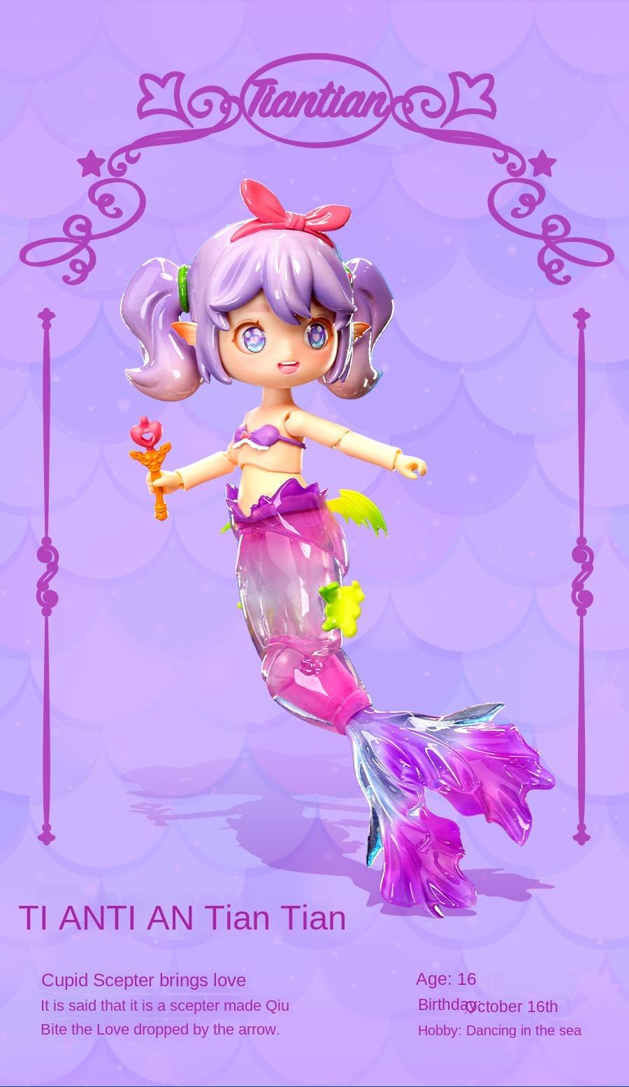 Mermaid Island Series BJD Blind Box | Anime Action Figure