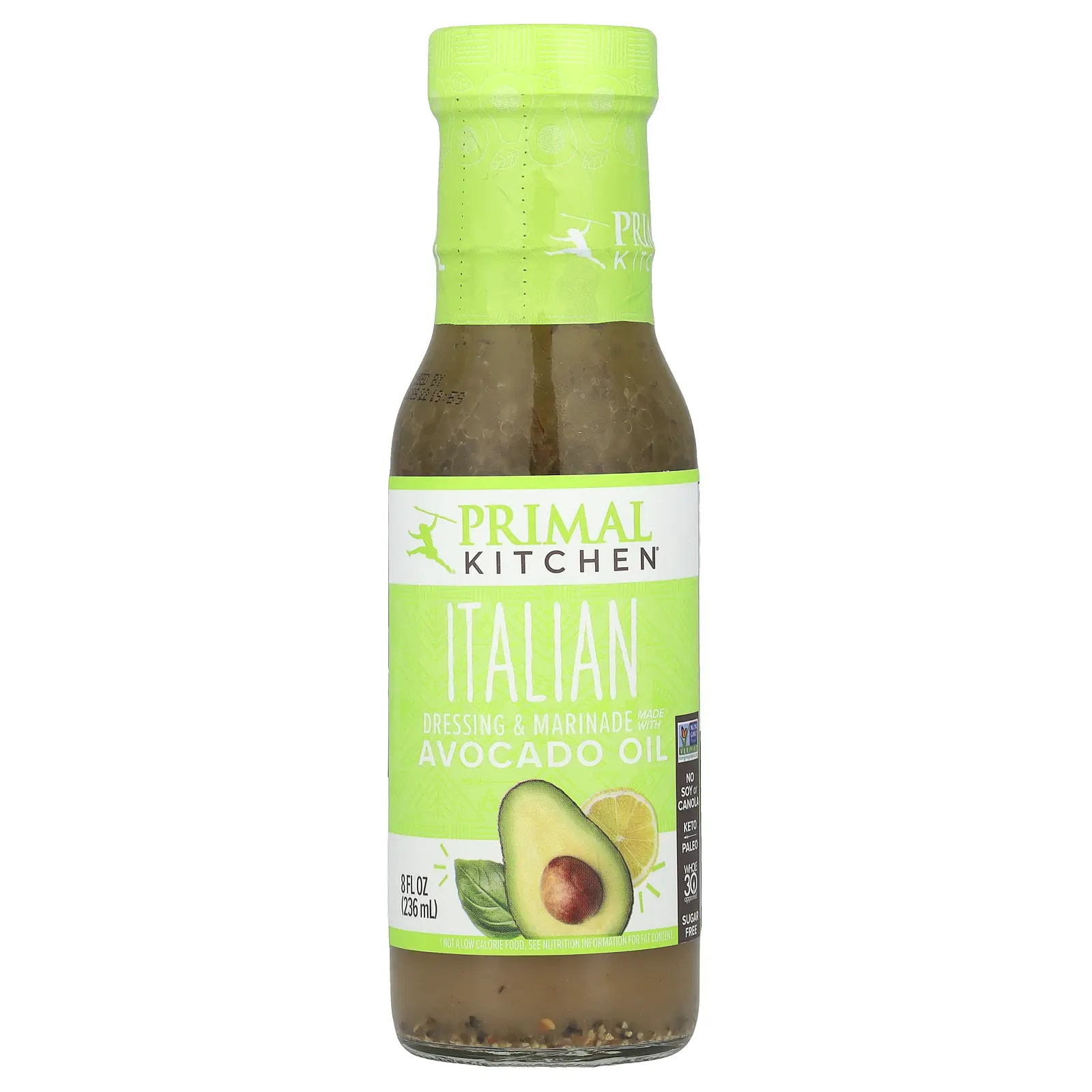 Primal Kitchen Dressing & Marinade Made With Avocado Oil, Italian, 8 fl oz (236 ml)