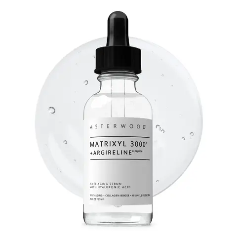 Dual Peptide Serum - Matrixyl 3000 + Argireline + Hyaluronic Acid - Matrixyl 3000 Peptide Lifting Serum, Anti-Aging, Wrinkle Reducing - 1 Fl Oz