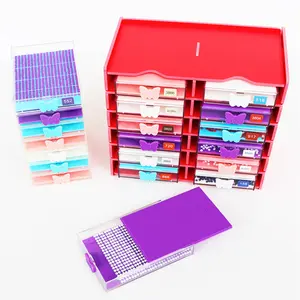 12 Grids Diamond Painting Organization Set with Point Drill Trays Diamond Painting Accessory Organizer for Diamond Art Accessories