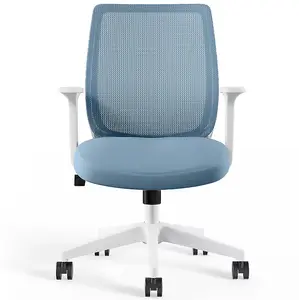 Staples Essentials Ergonomic Fabric Swivel Task Chair, Gray, adjustable office chair, rolling desk chair, home office seating, lumbar support chair, computer chair, study chair, comfortable workspace chair