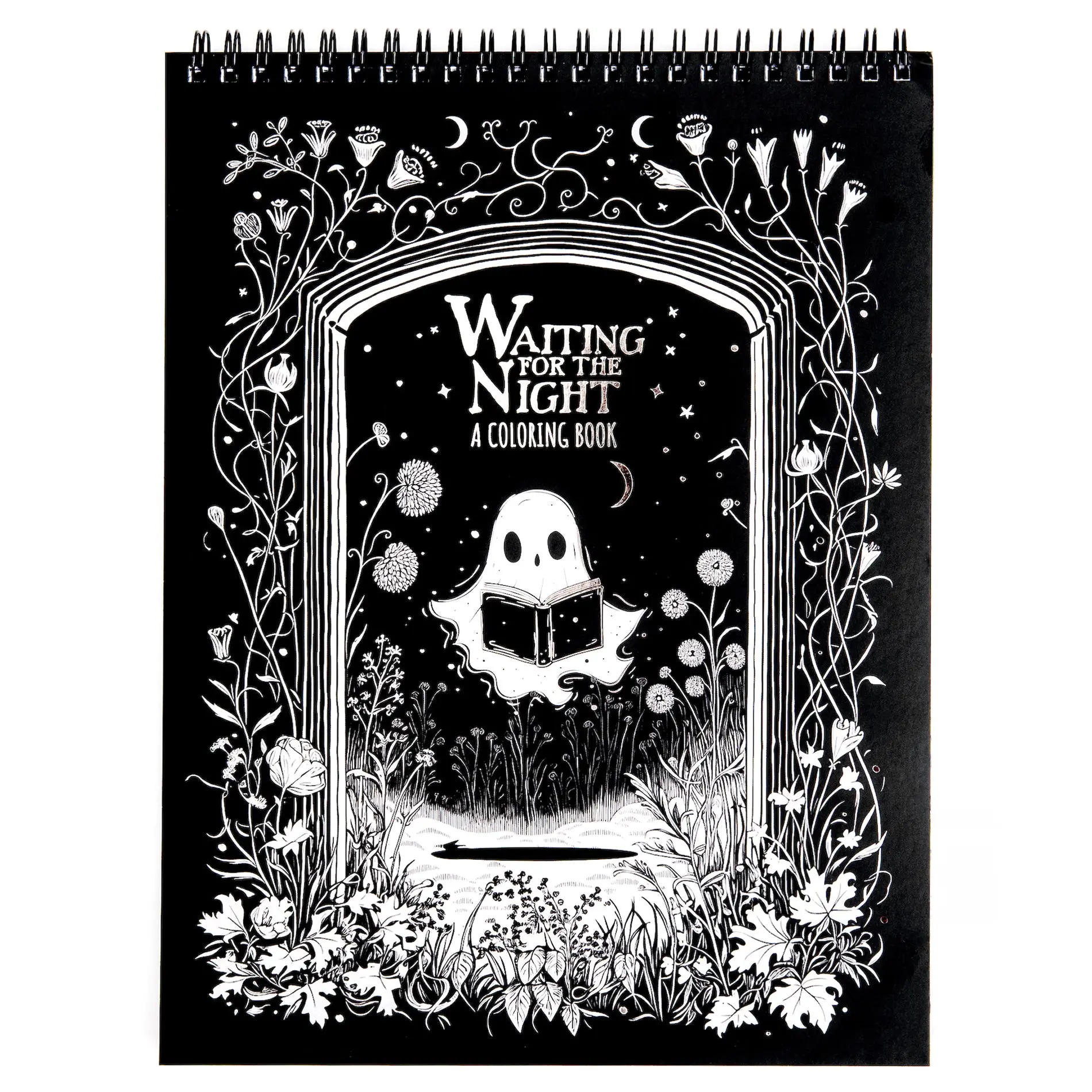 Waiting for the Night Coloring Book (Original Artwork)
