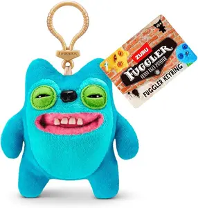 Candide, Fuggler, Key Rings, Greedy Grinner, Plush Keychain - 5"