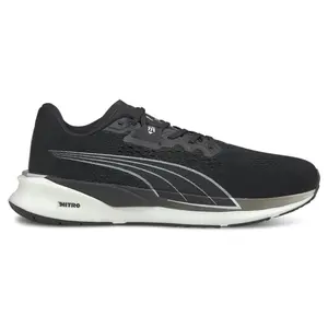 PUMA Mens Eternity Nitro Running Sneakers Shoes - Black
