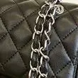 4-Black with silver buckle