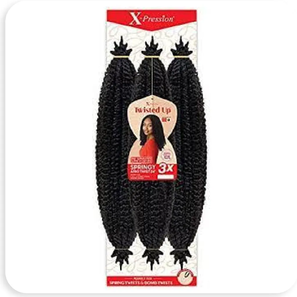 Outre Crochet Braids X-Pression Twisted Up 3X Springy Afro Twist 16"