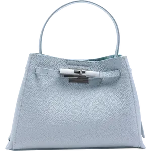 【Small size】 Leather Women Handle/Crossbody Bag – Premium Cowhide Top Handle Bag for Everyday & Travel – Compact 24cm Design (No Underarm Carry)