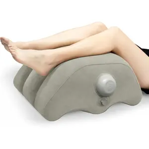 Inflatable Leg Elevation Pillow After Surgery, Wedge Leg Elevating Pillows for Injury Recovery, Circulation, Swelling, Legs Cushion Knee Hip Ankles Pain