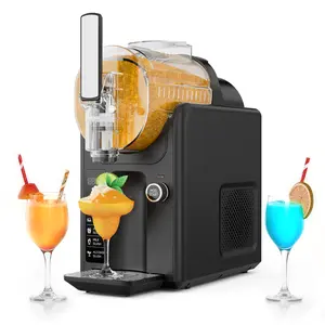 54oz Slushie Machine No Ice Needed, Frozen Drink Maker for Ice Cream & Smoothies & Cocktails, Auto-Clean, Recipe Guide Included, Perfect Gift for Home & Party