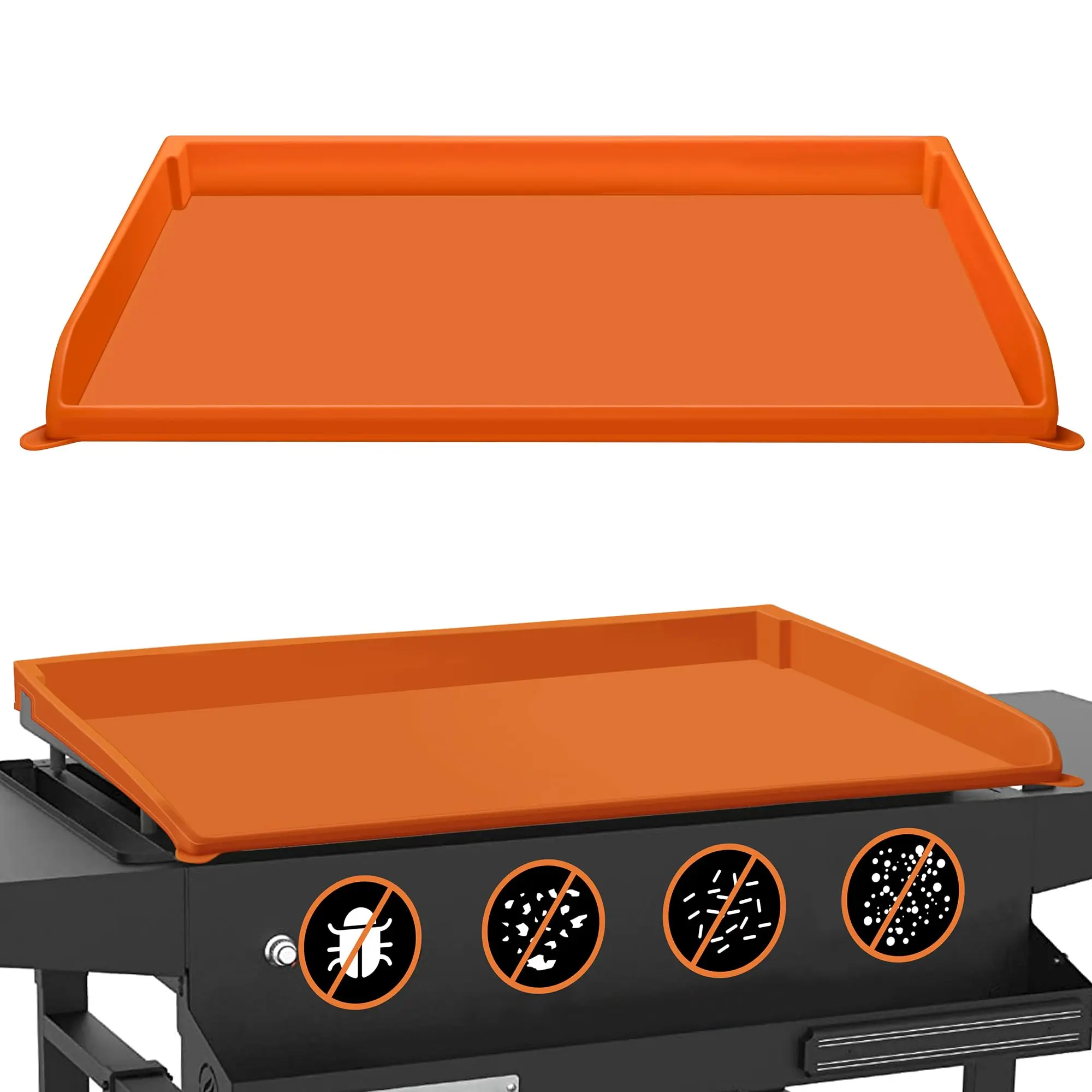 Full-Edge Heavy Duty Silicone Griddle Cover Mat for Blackstone, Outdoor Grill Accessories, Fits 17/22/28/36 Inch Griddles, Ideal Gift for Grill Enthusiasts, Grill Accessories For Outdoor Grill