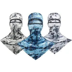 3PCS Balaclava UV Protection Face Mask Cycling Sun Hood Tactical Masks for Men Women Outdoor Sports
