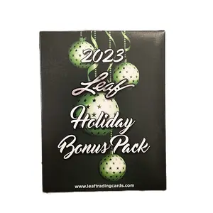2023 Leaf Holiday Multi-Sport Card - Autographed Card, 1/1 Printing Plate or 1/1 Proof