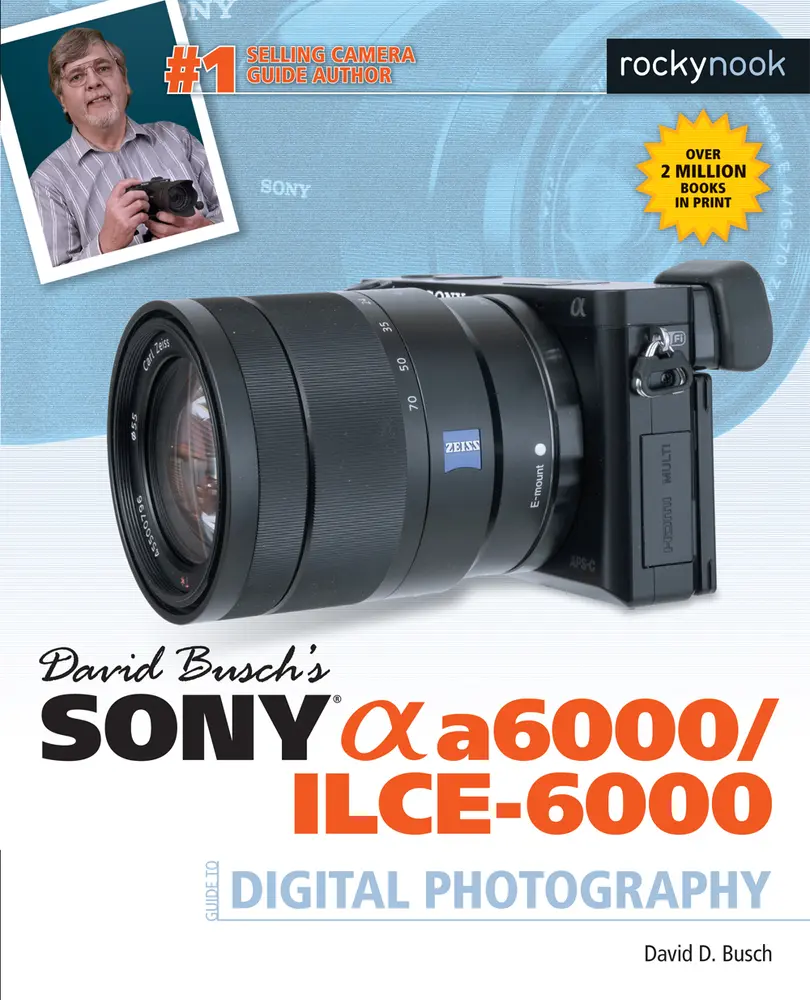 Used Book - David Busch's Sony Alpha A6000/ILCE-6000 Camera Guide (2016 Edition, 368 Pages, Soft Covers, English Text) by David D. Busch (Paperback)