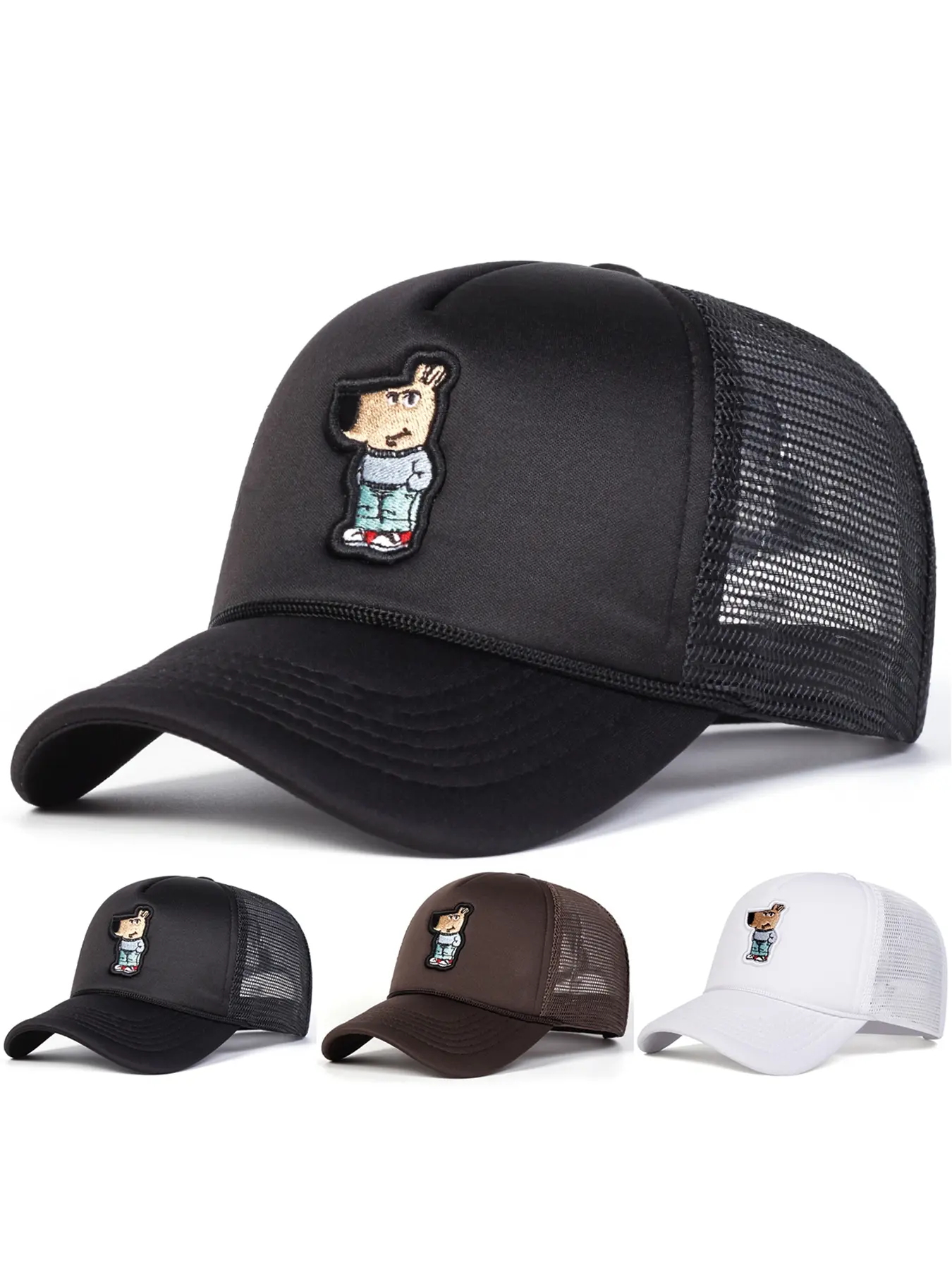 Unisex Large Nose Kangaroo Baseball Cap, Graphic Trucker Hat, Animal Hats, Adjustable Sun Protection Casual Hat, Outdoor Sports, Spring Fall Travel Beach Activities