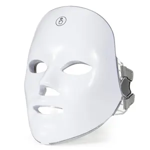 USB Rechargeable Facial LED Mask, 7 Colors, 400mah Battery, LED Beauty Mask for Home Skin Care, New Condition, Lithium Batteries Included, Led Face Mask