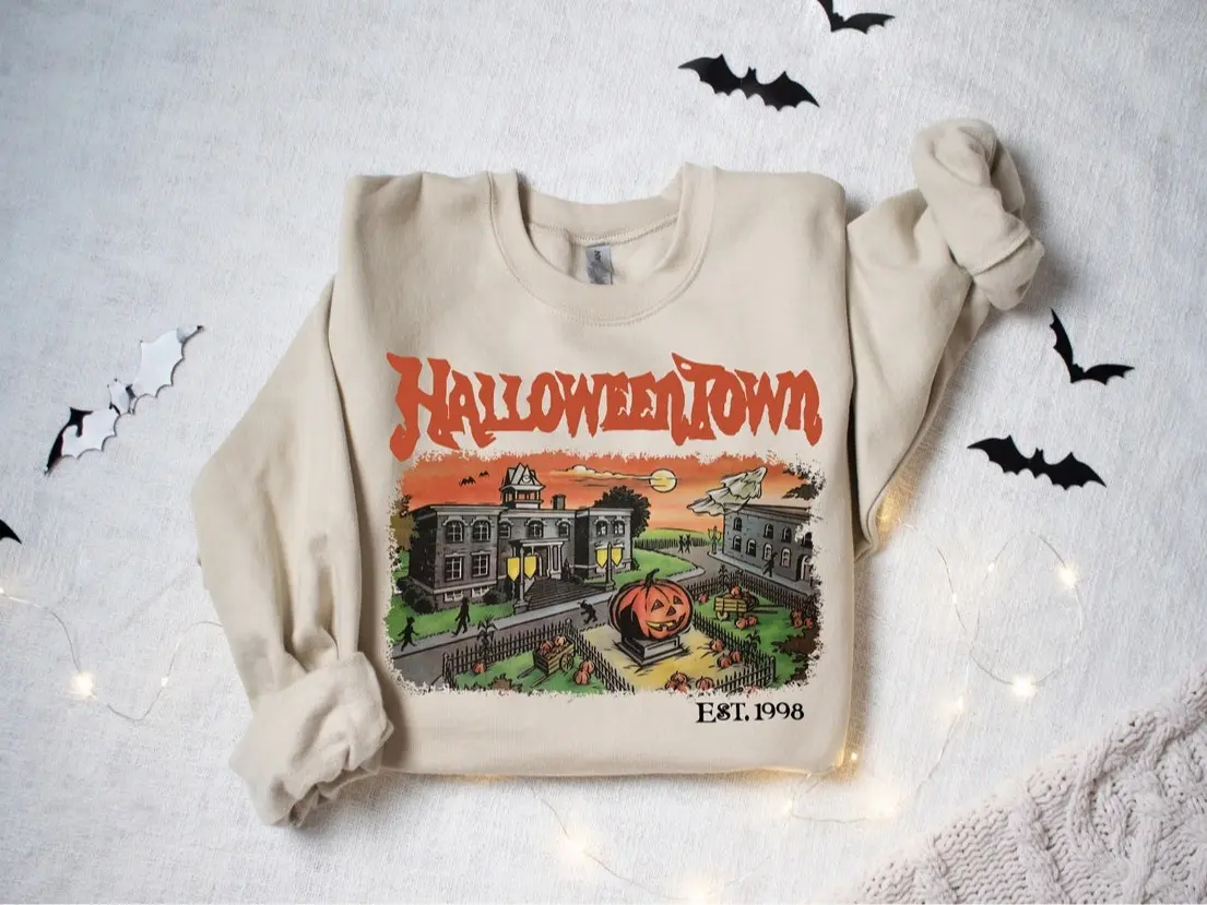 Halloweentown 1998 Sweatshirt, Halloweentown University, Retro Halloweentown Sweatshirt, Fall Sweatshirt, Halloween Sweatshirt