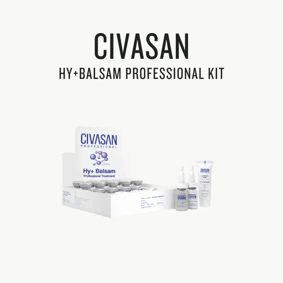 CIVASAN Hy+Balsam Professional KIT - Moisturizing Treatment Kit with Balm and Skincare Products for Hydration and Comfort