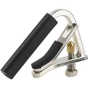 Guitar Capo, Metal Acoustic and Electric Guitar Tuner Clip ()