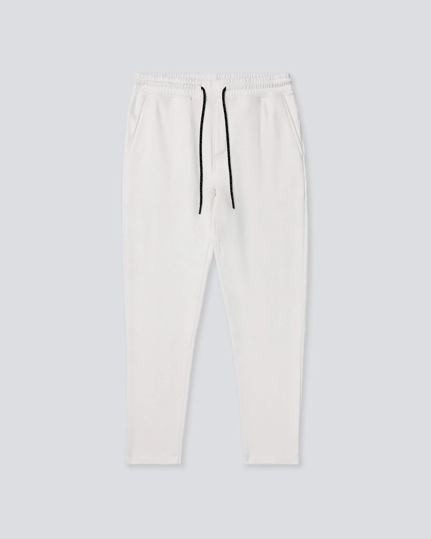Training Camp Pro Pants - Performance Spandex Stretch Fleece Joggers, Moisture-Wicking, Elastic Waist with Drawcord, Reinforced Knee Seams, 2 Side Pockets + Zippered Back Pocket for Gym & Outdoor