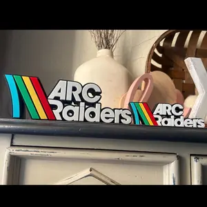 Arc Raiders Logo Display – Small & Large Sizes Available