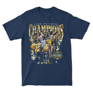 Michigan Champions Shirt 2026 – National Championship Basketball Graphic Shirt, College Fan Apparel, Men’s & Women’s Tops