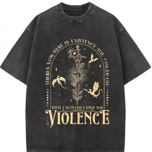 Nowhere in Existence Violence Comfort Colors Shirt, Violet Sorrengail, Bookish Shirt, Fourth Wing, Gifts for Readers, Fantasy Book Dragon