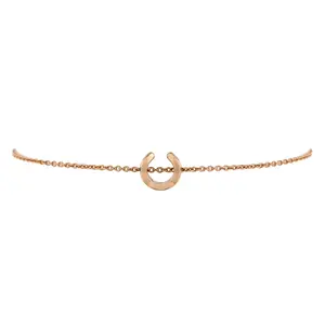Pre-owned Chanel Coco Crush Letters Bracelet 18K Beige Gold by Rebag