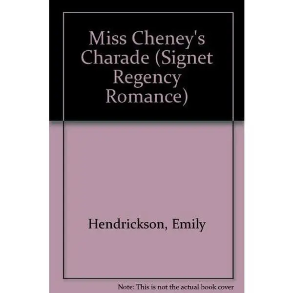 USED Book - Miss Chesney's Charade (Signet Regency Romance) by Emily Hendrickson (Unknown) - english
