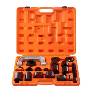 VEVOR Ball Joint Press Kit,  21 pcsTool Kit, C-press Ball joint Remove and Install Tools, for Most 2WD and 4WD Cars, Heavy Duty Ball Joint Repair Kit for Automotive Repairing