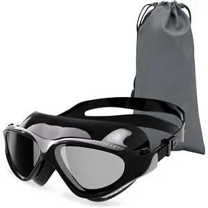180 ° Panoramic Swim Goggles Adult Ultra-Comfort Liquid Silicone Anti-Fog/UV Pool & Outdoor Women Men Youth