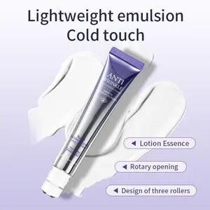 Anti-Wrinkle Eye Cream Roller Massager, High-Efficiency Absorption, Tightening Eyelid Skin, Reduces Dark Circles, Revitalizing Eye Cream, Brightens Dark Circles