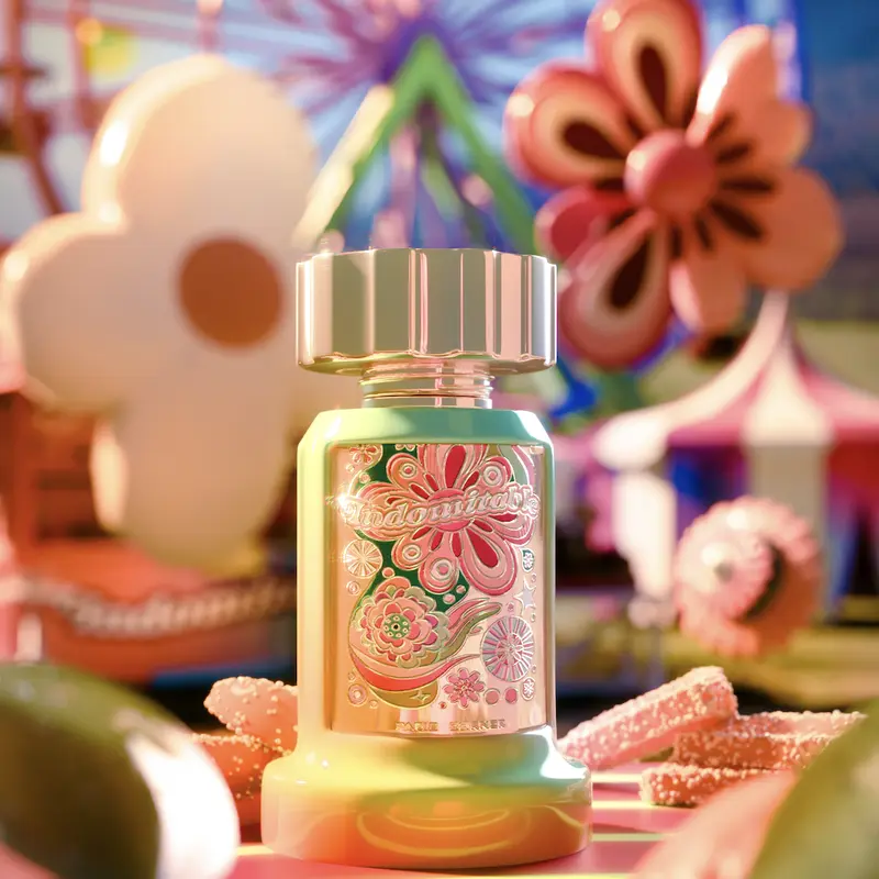 Indomitable 100ml (3.4 Fl Oz) Spring Summer Fragrance by Paris Corner Perfumes Floral Lavender Scent