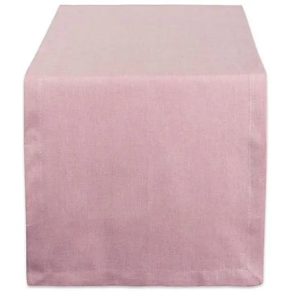 Design Imports Solid Chambray 14" x 108" Table Runner