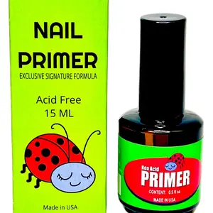 Nail Primer Exclusive Fórmula by Ladybug Nails 0.5 fl oz (Non Acid Primer )