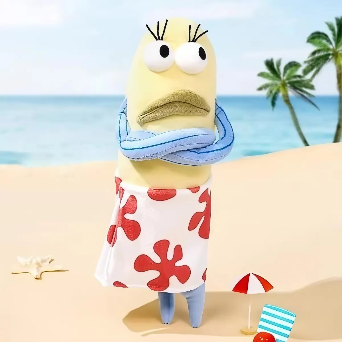 “Hmph! I‘m Mad!” Bystander Fish Plush