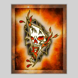 8x10 Vibrant Art Print - High Quality Gloss Paper