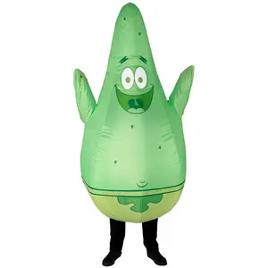Adult Inflatable Ghost Patrick Star Costume