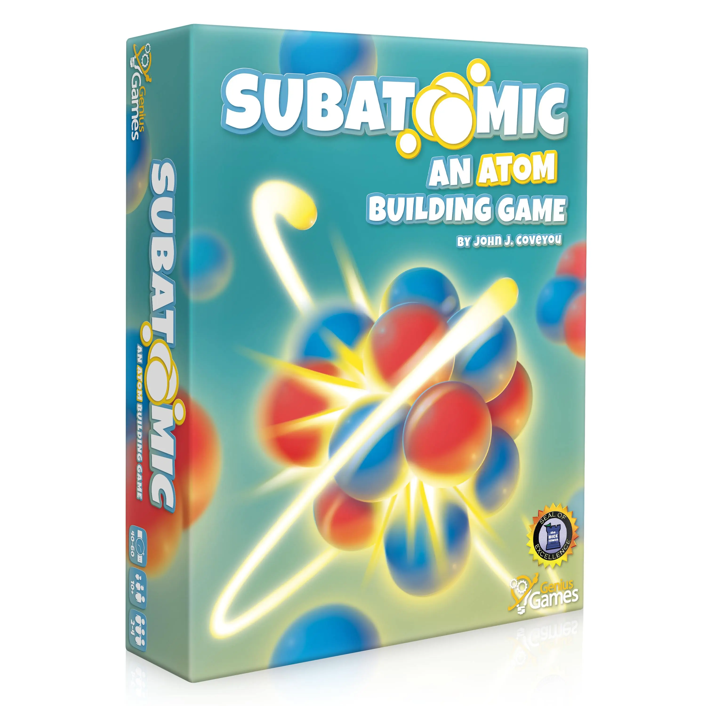 Subatomic:  2nd edition an Atom Building Game | Chemistry Game About Elements, Protons, Neutrons, and Electrons