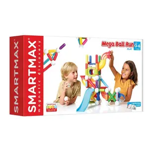 SmartMax Mega Ball Run 71-pieces Dynamic STEM Magnetic Building Set