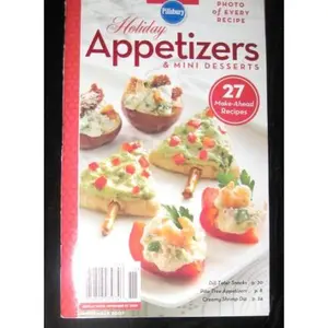 USED-Pillsbury Classic Cookbooks #319 - Holiday Appetizers & Mini Desserts (November, 2007) by Pillsbury (Paperback)
