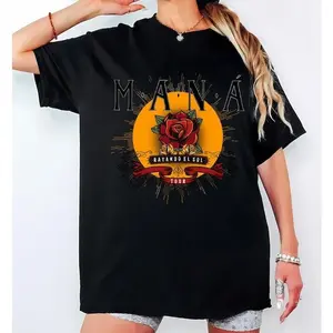 Unisex Mana Soft Cotton T-Shirt - Band-Inspired Print, Comfortable Fit, Ideal for Rock en Español Fans & Daily Casual
