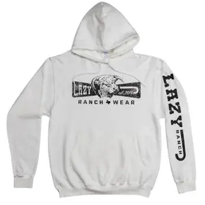 Lazy J Ranch Diamond Banner Pullover Hoodie - Gift For Fan, Menswear, Womenswear, Casual Cotton Shirt, Gildan T-shirt, Sweatshirt, Hoodie