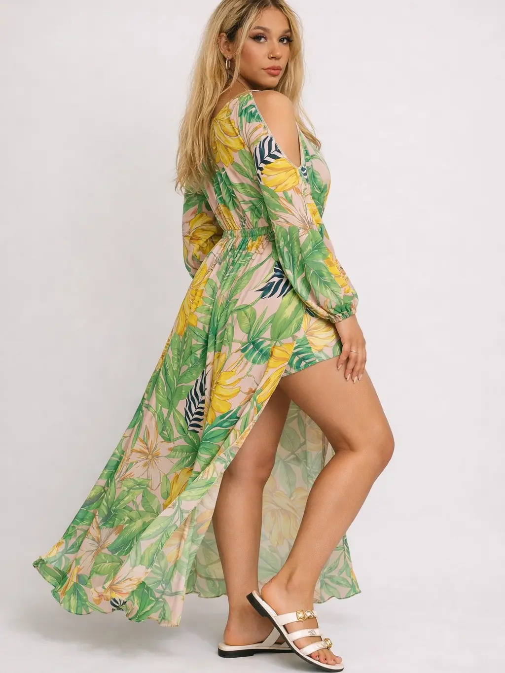 gabriella maxi dress Deme by Gabriella The Ivanna Dress in White