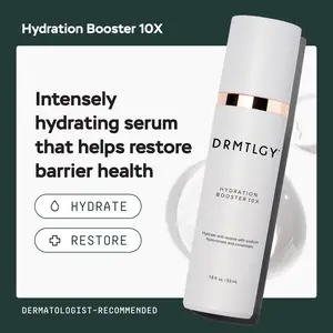 DRMTLGY Hydration Booster 10X 1.8 fl oz with Hyaluronic Acid and Ceramides Skincare Moisture Hydrating Moisturizer