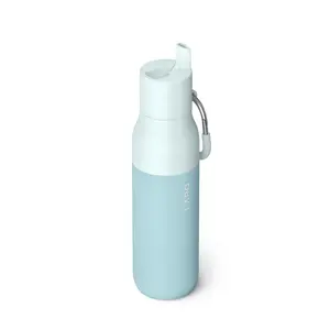 LARQ Bottle Flip Top with Easy-Access Straw Stainless Steel Double-Wall Vacuum Insulated