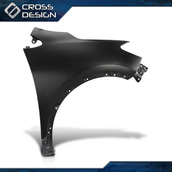 CROSSDESIGN High Quality Materials 1-Piece Cast Iron Front Passenger Side Fender Assembly - Buick Encore Accessory, Fit For 2013-2016 Models, Without Lights, Part #95031570