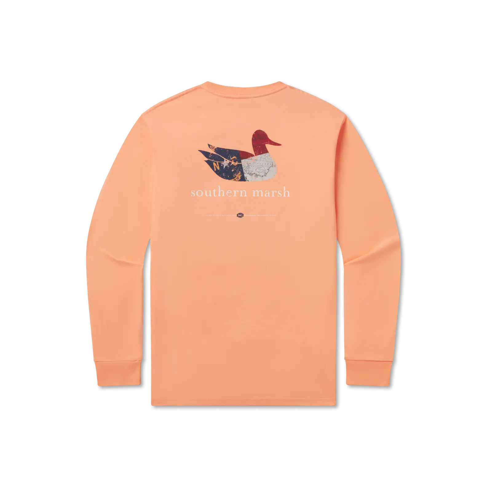 Authentic Heritage Tee - North Carolina - Long Sleeve