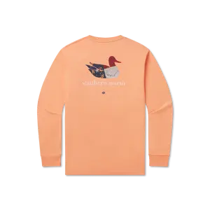 Authentic Heritage Tee - North Carolina - Long Sleeve