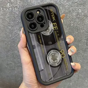 Y2K Retro Cassette Player Protective Case Phone Case for iPhone17Pro Max/11/12/13/14/15/16 for Samsung Galaxy S26 Ultra/S25/S24/S23/S22 Precise craftsmanship, tight fit, comprehensive protection
